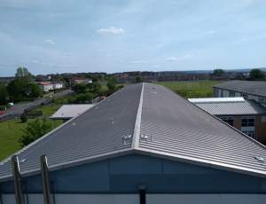 KeeLine Installation on School Rooftop